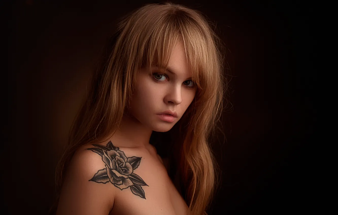 Photo wallpaper portrait, Russia, the beauty, Anastasia Shcheglova, Stepan Gladkov