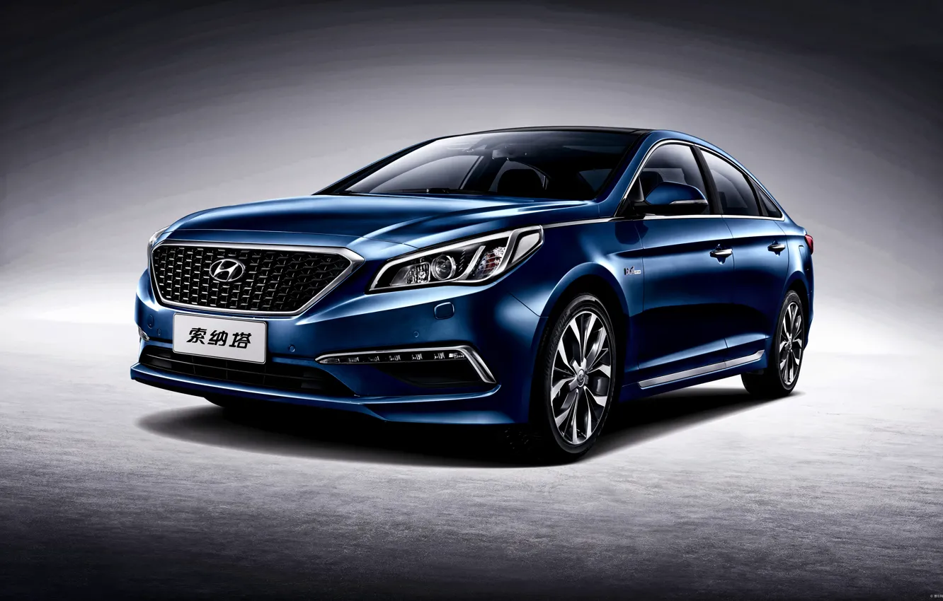 Photo wallpaper Hyundai, Hybrid, 2015, Hyundai, Sonata, Sonata, CN-spec