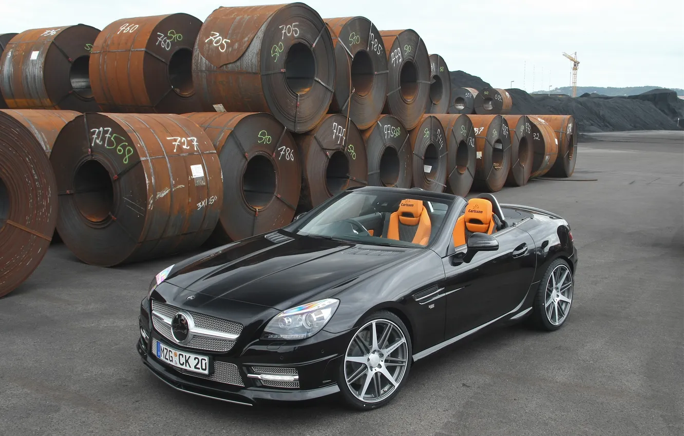 Photo wallpaper Mercedes, 2012, Mercedes, Carlsson, UK-spec, R172, CB 25 S