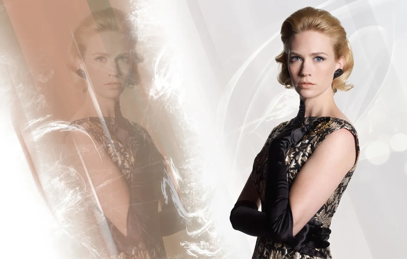 Photo wallpaper eyes, look, style, blue, dress, actress, hairstyle, blonde