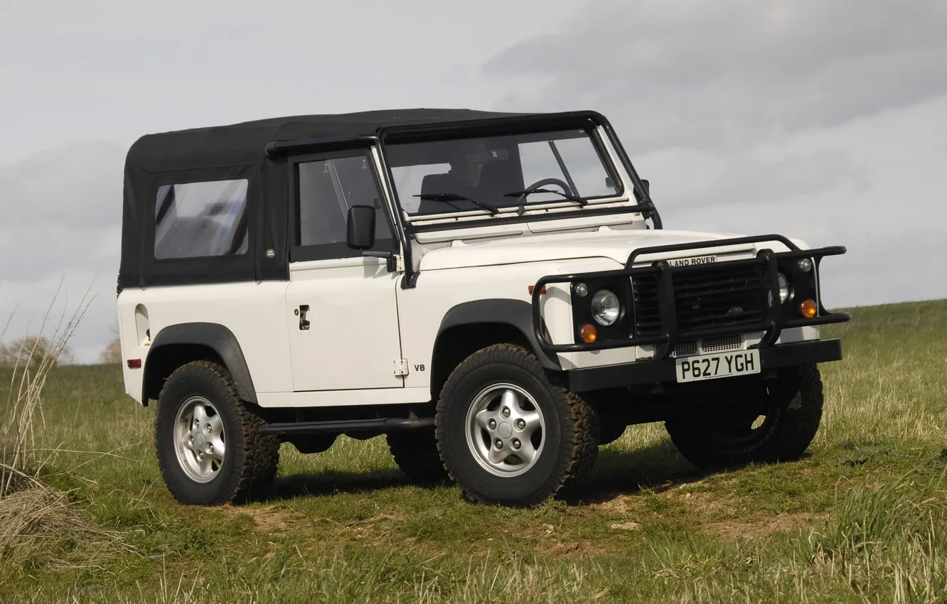 Photo wallpaper SUV, UK, Land Rover, Defender, land Rover