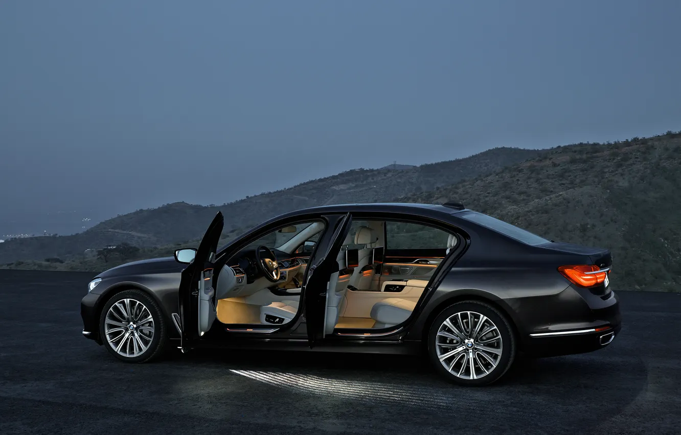 Photo wallpaper BMW, BMW, 750Li, xDrive, 2015, G12