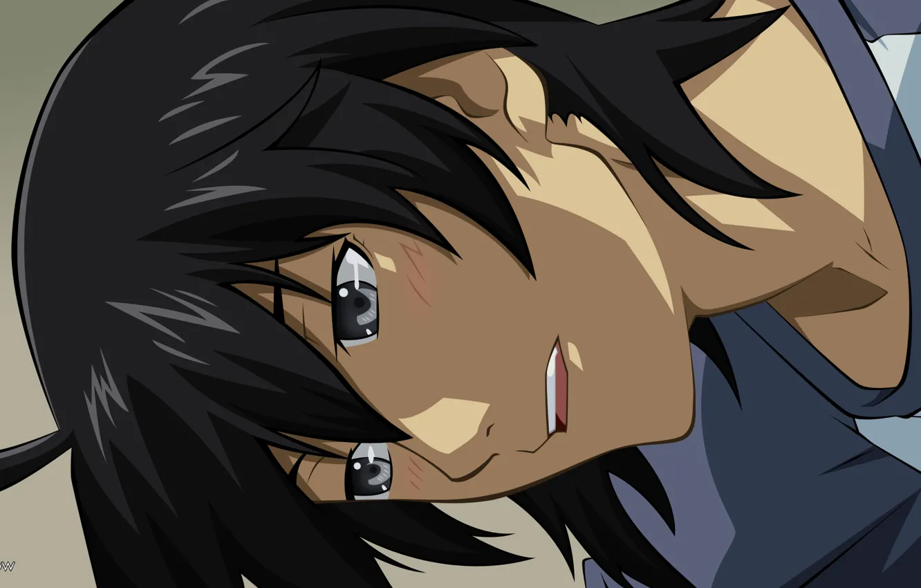 Photo wallpaper anime, art, guy, bakemonogatari