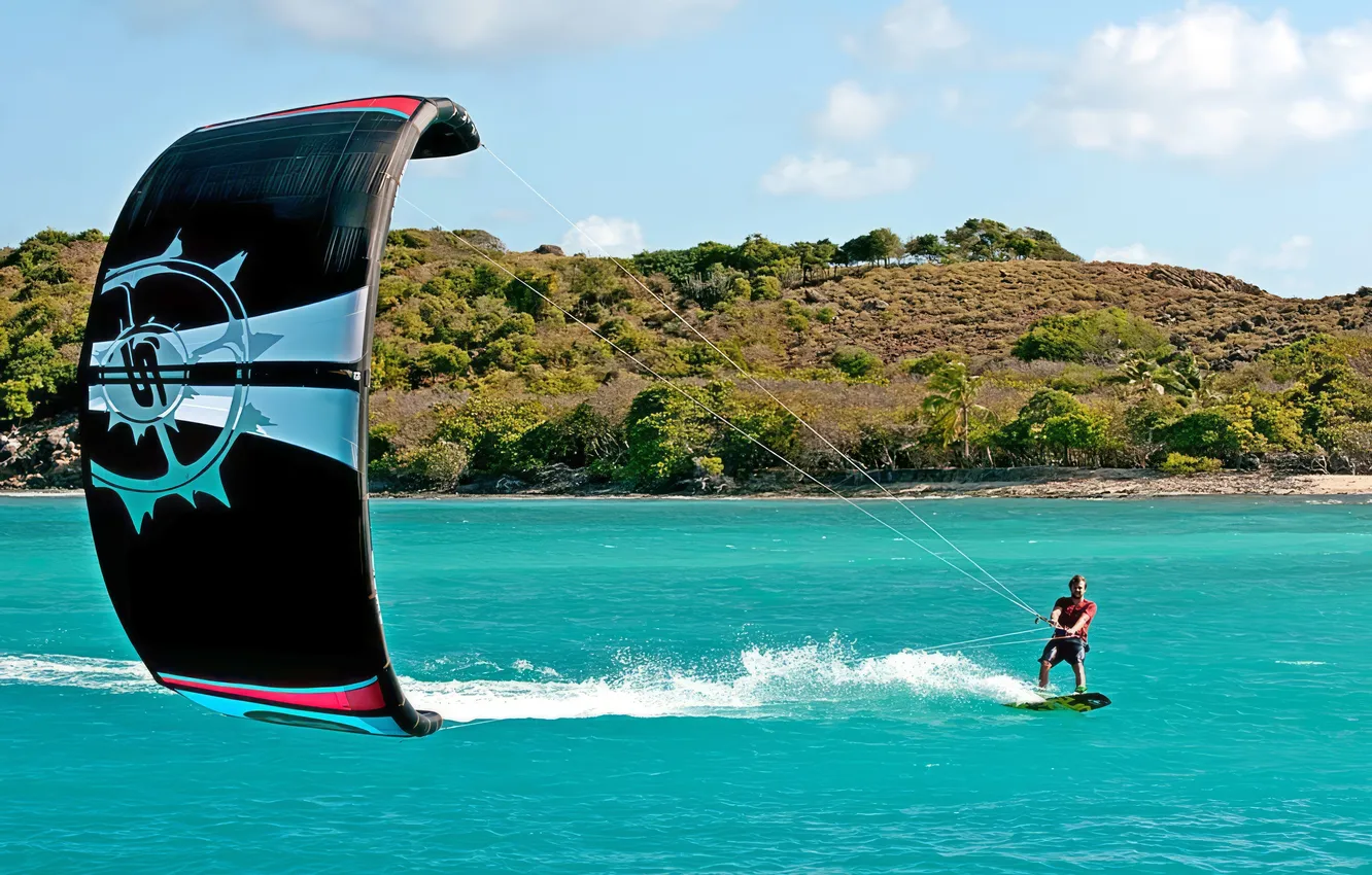 Photo wallpaper race, boat, speed