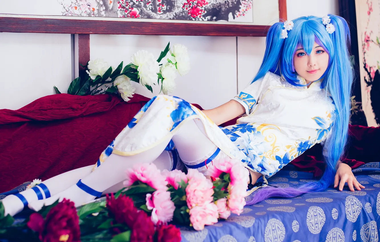 Photo wallpaper girl, outfit, image, cosplay