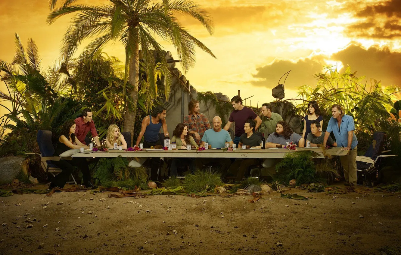 Photo wallpaper mystery, Lost, setting, To stay alive