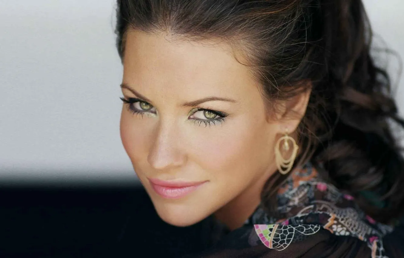 Photo wallpaper girl, face, evangeline lilly, actress, Evangeline, Lilly
