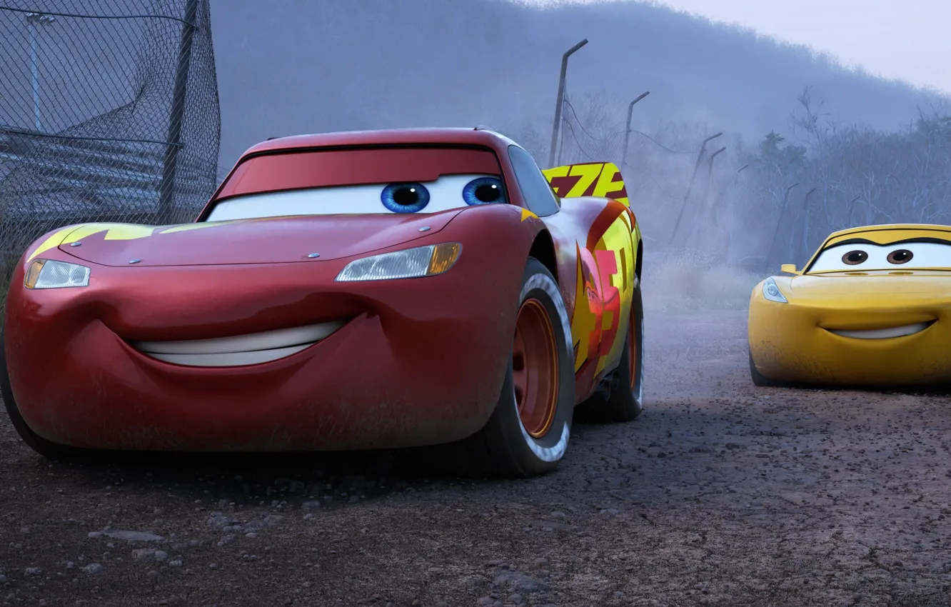 Photo wallpaper car, Disney, Pixar, cars, animated film, Owen Wilson, animated movie, Cars 3