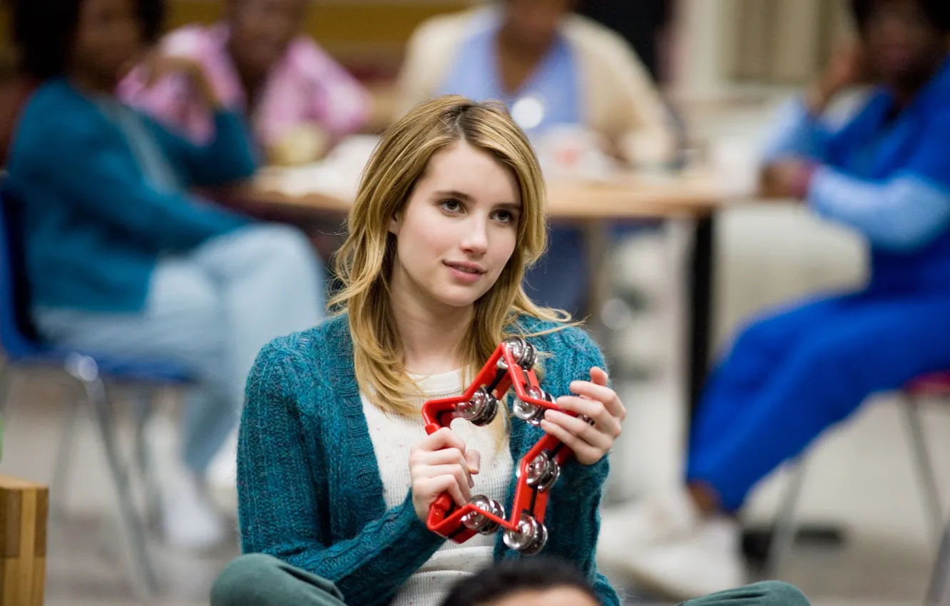 Photo wallpaper Emma, American horror story, wild child, Roberts, funny story