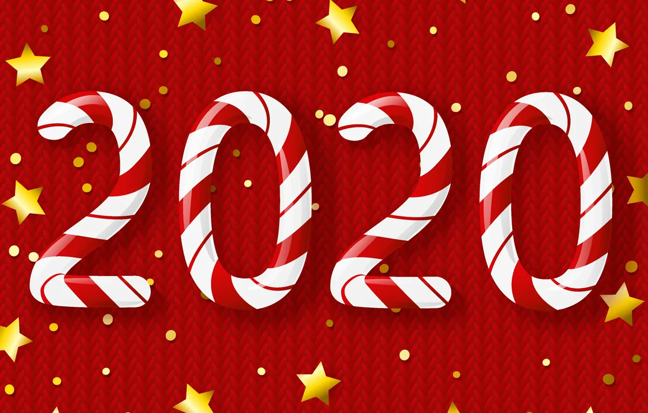 Photo wallpaper stars, new year, New Year, decor, 2020