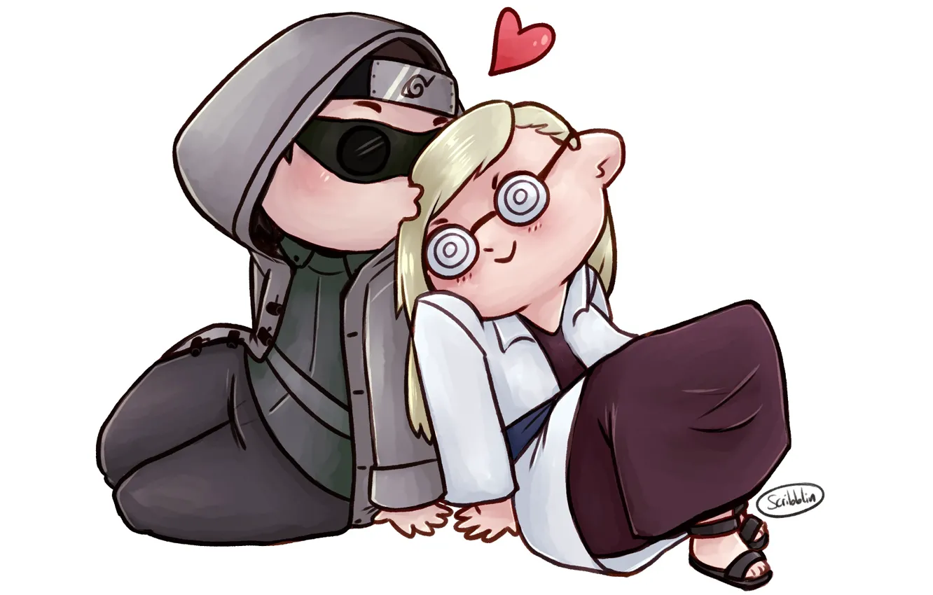 Photo wallpaper Naruto, aburame shino, Scribblin, Shiho