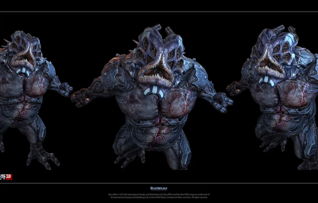 Photo wallpaper eyes, mass effect 2, DLC, Yahg, Lair of the Shadow Broker