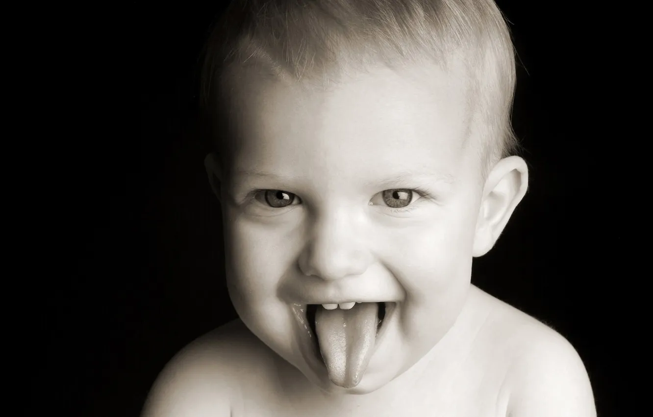 Photo wallpaper language, children