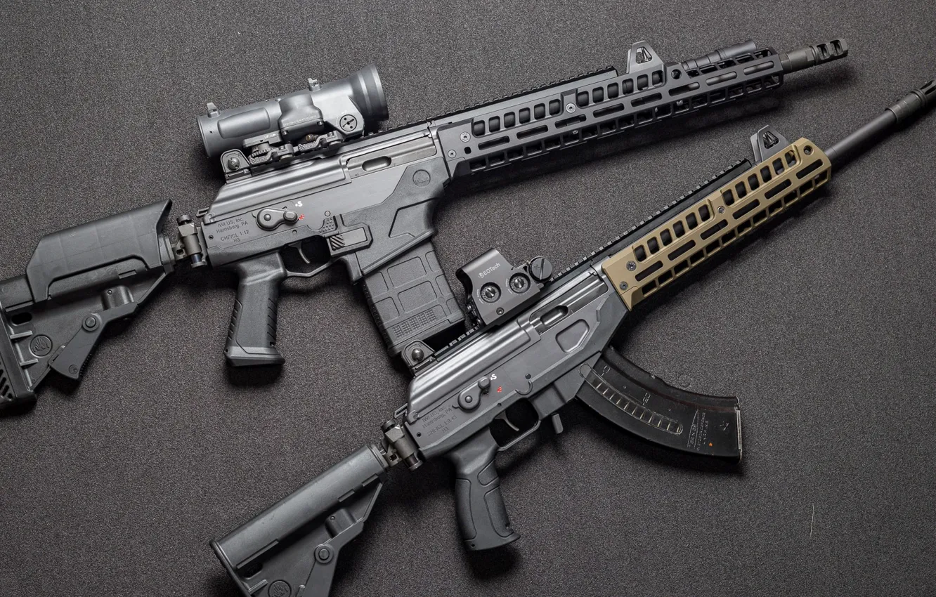 Photo wallpaper weapons, Machine, Gun, weapon, custom, Custom, Assault rifle, AR-15