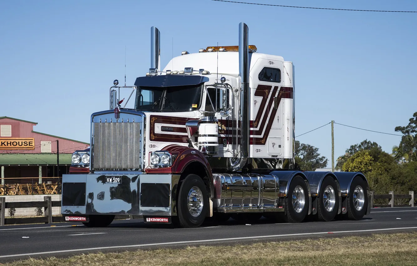 Photo wallpaper Power, Super, Kenworth, T800