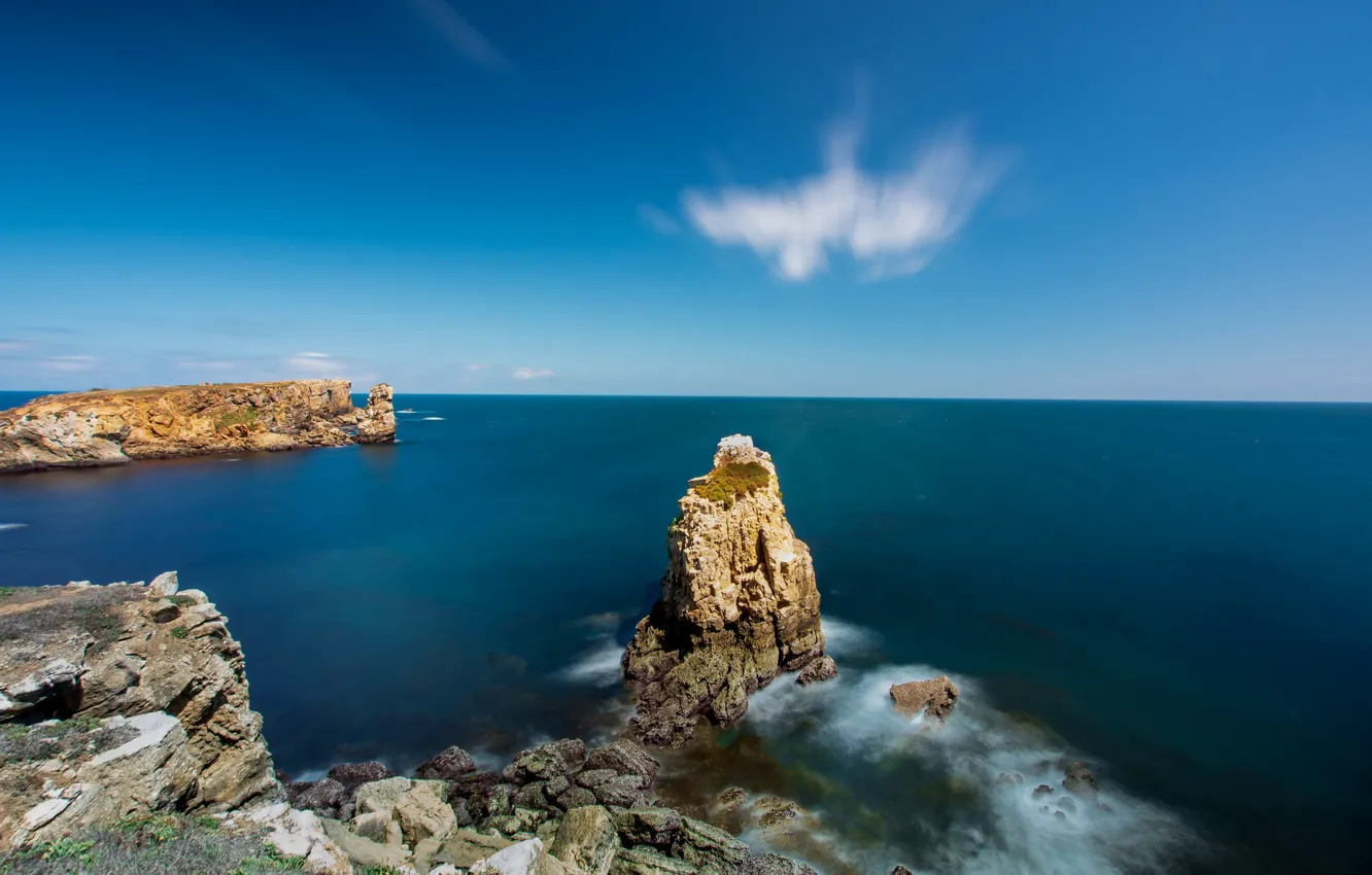 Photo wallpaper coast, Portugal, Peniche