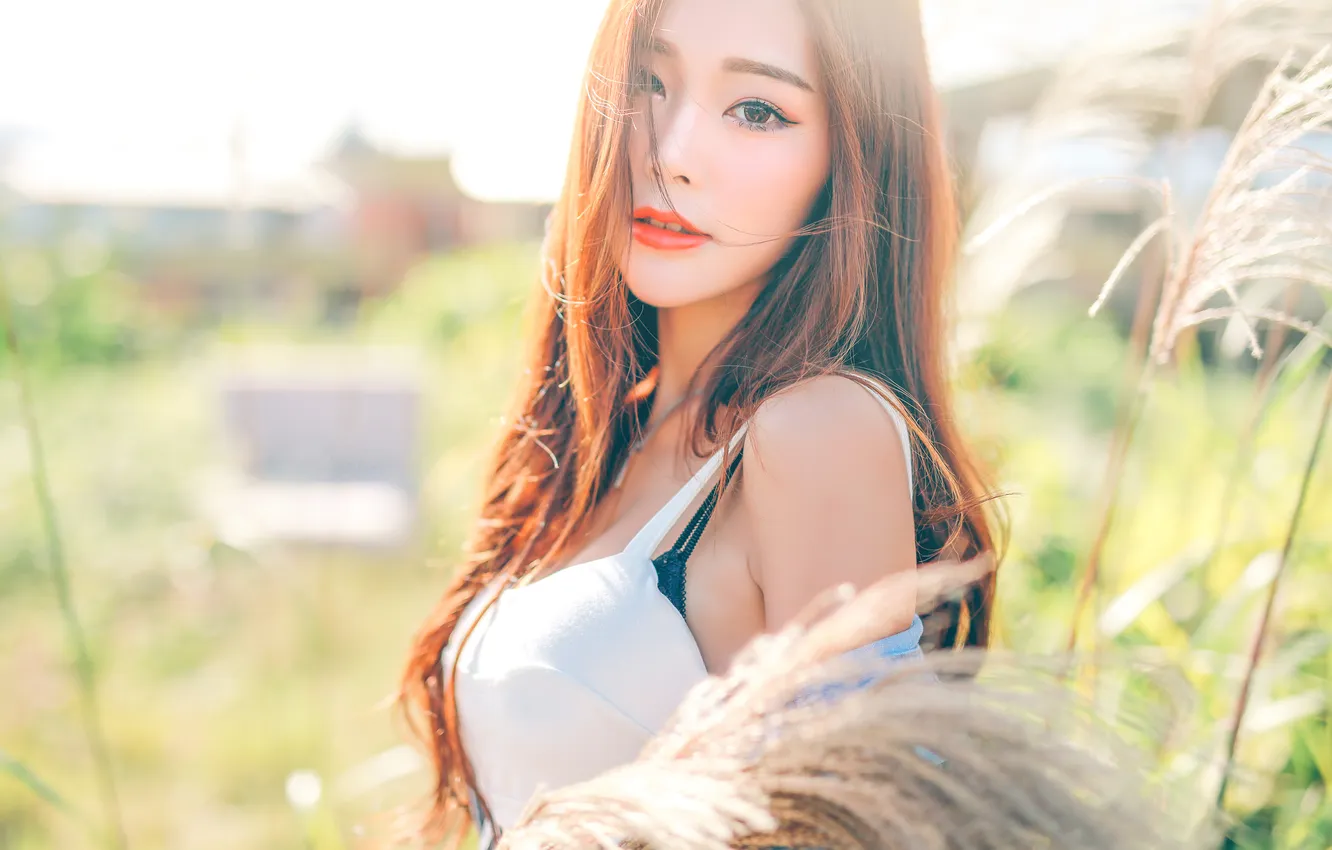 Wallpaper girl, sexy, asian for mobile and desktop, section девушки
