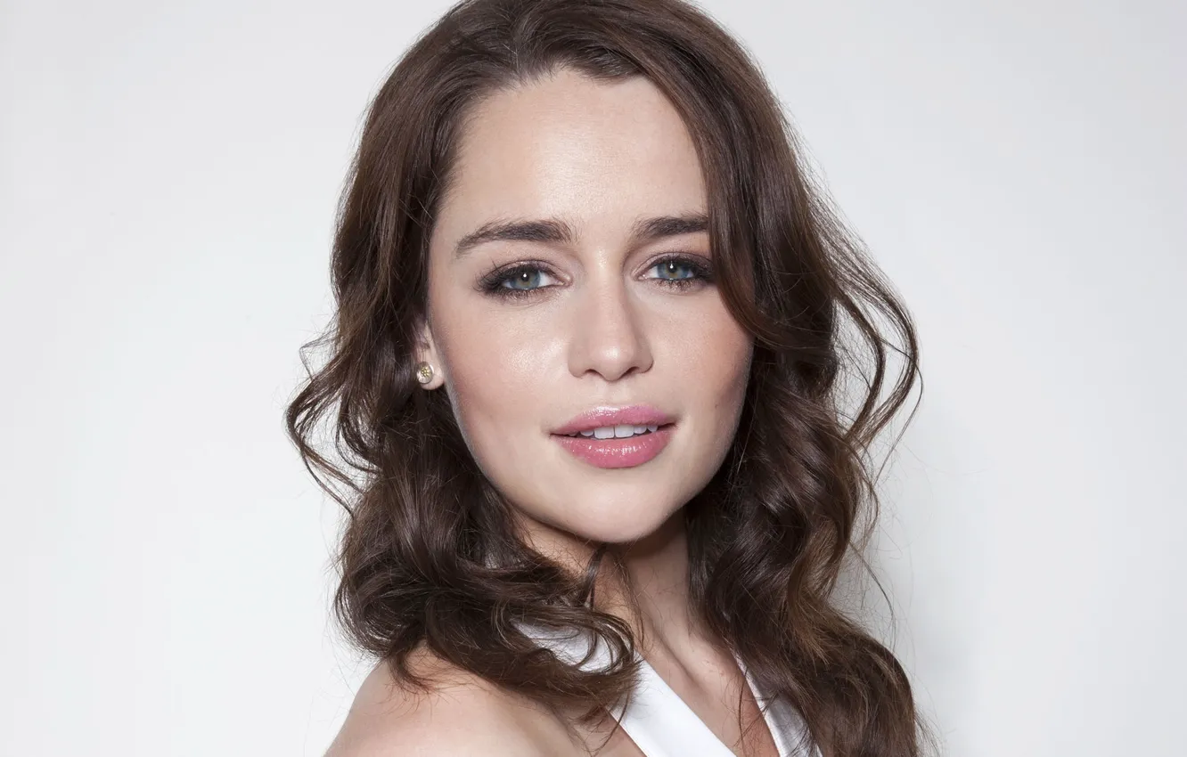 Photo wallpaper smile, actress, Emilia Clarke, Emilia Clarke