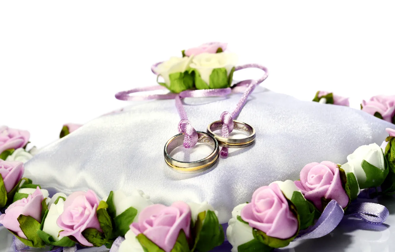 Photo wallpaper roses, ring, wedding, ring, roses, wedding