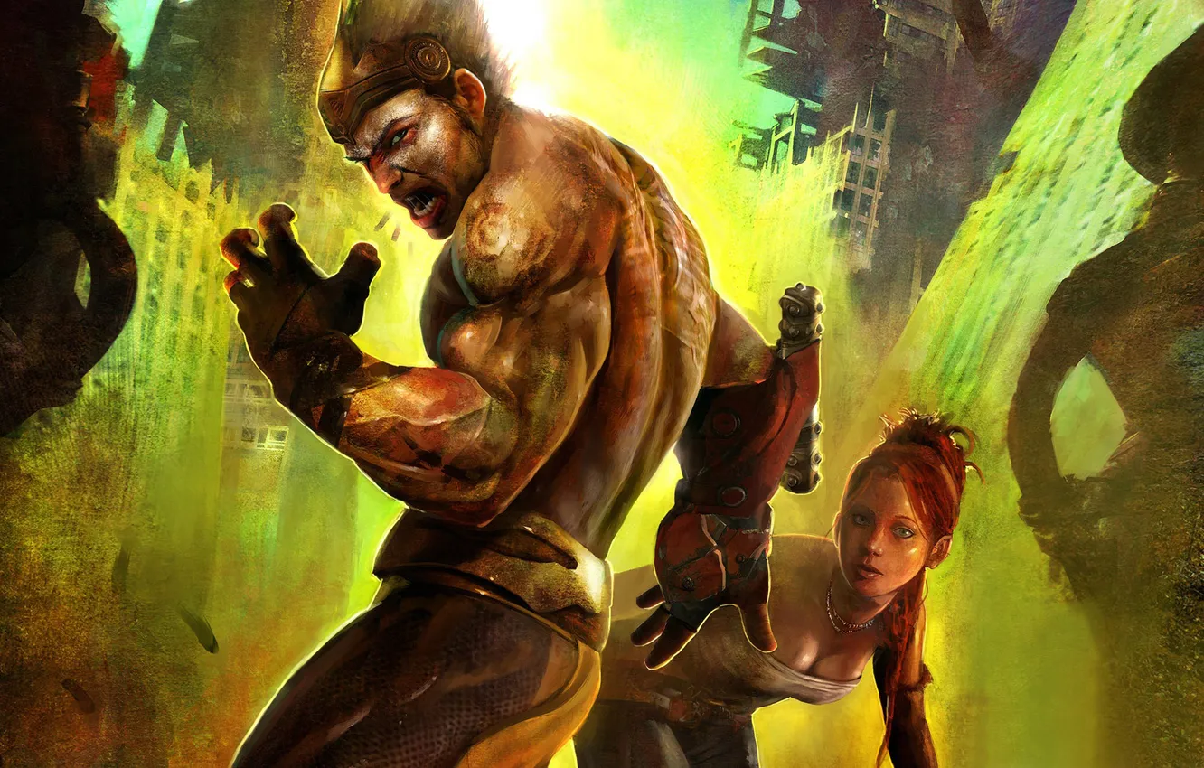 Photo wallpaper Ninja Theory, Trip, Monkey, Enslaved, Enslaved