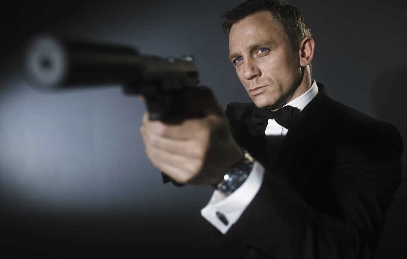 Photo wallpaper agent, Daniel Craig, 007, James bond