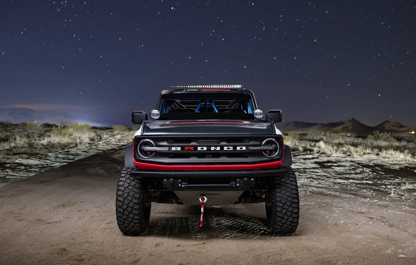 Photo wallpaper Race Truck, 2021, Ford Bronco 4600