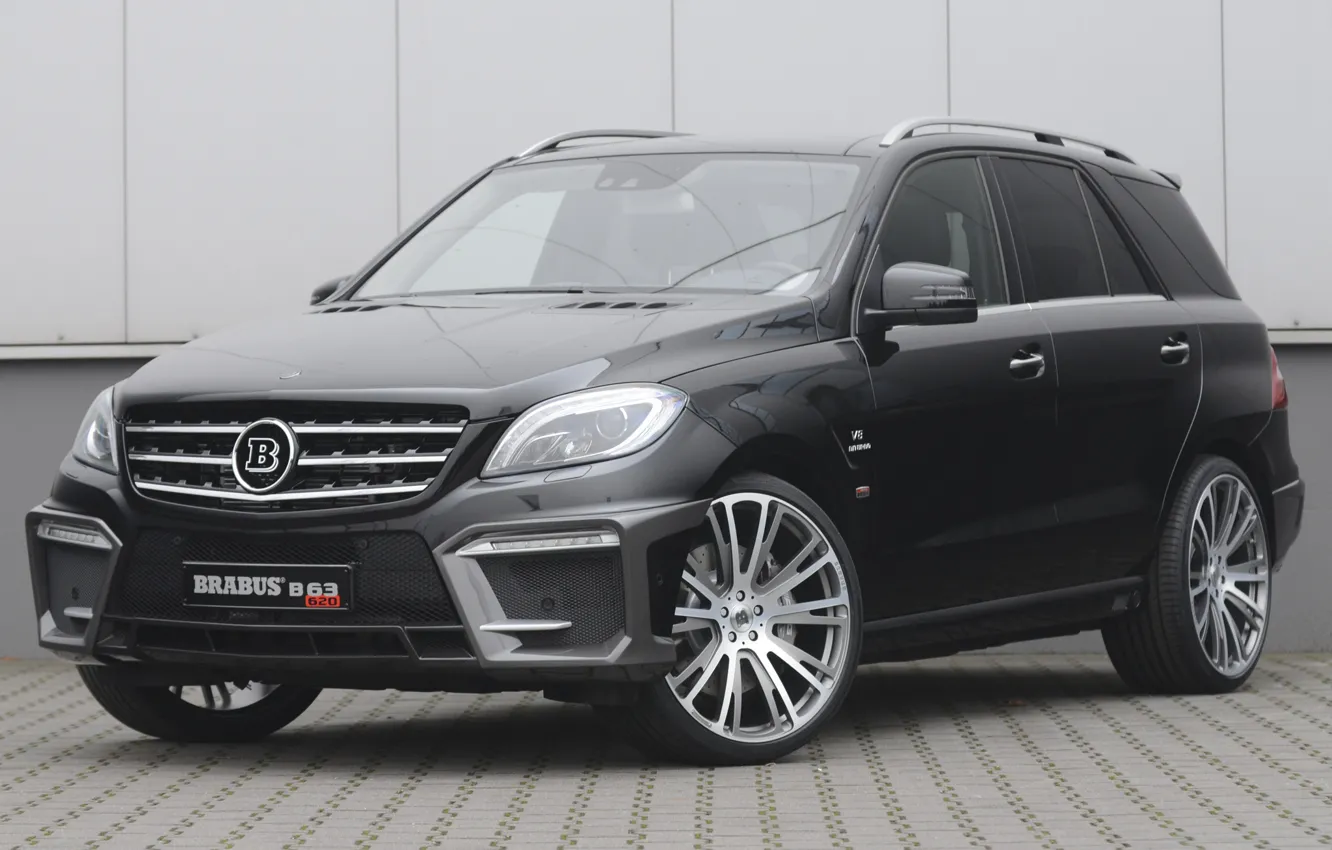 Photo wallpaper Mercedes, Brabus, Biturbo, ML63 AMG