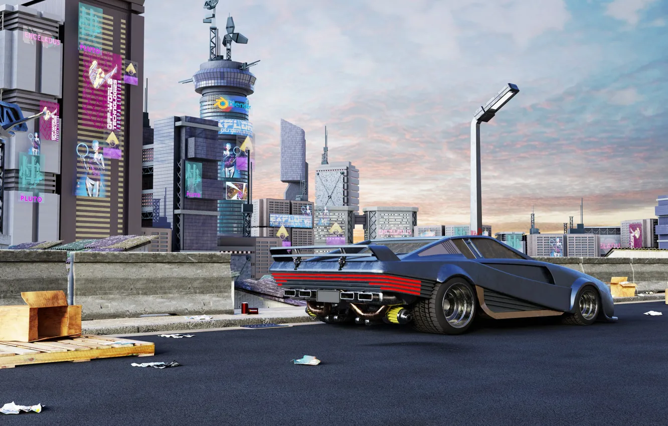 Photo wallpaper city, game, art, fan art, Cyberpunk 2077, Cyberpunk, Game Art, 2077