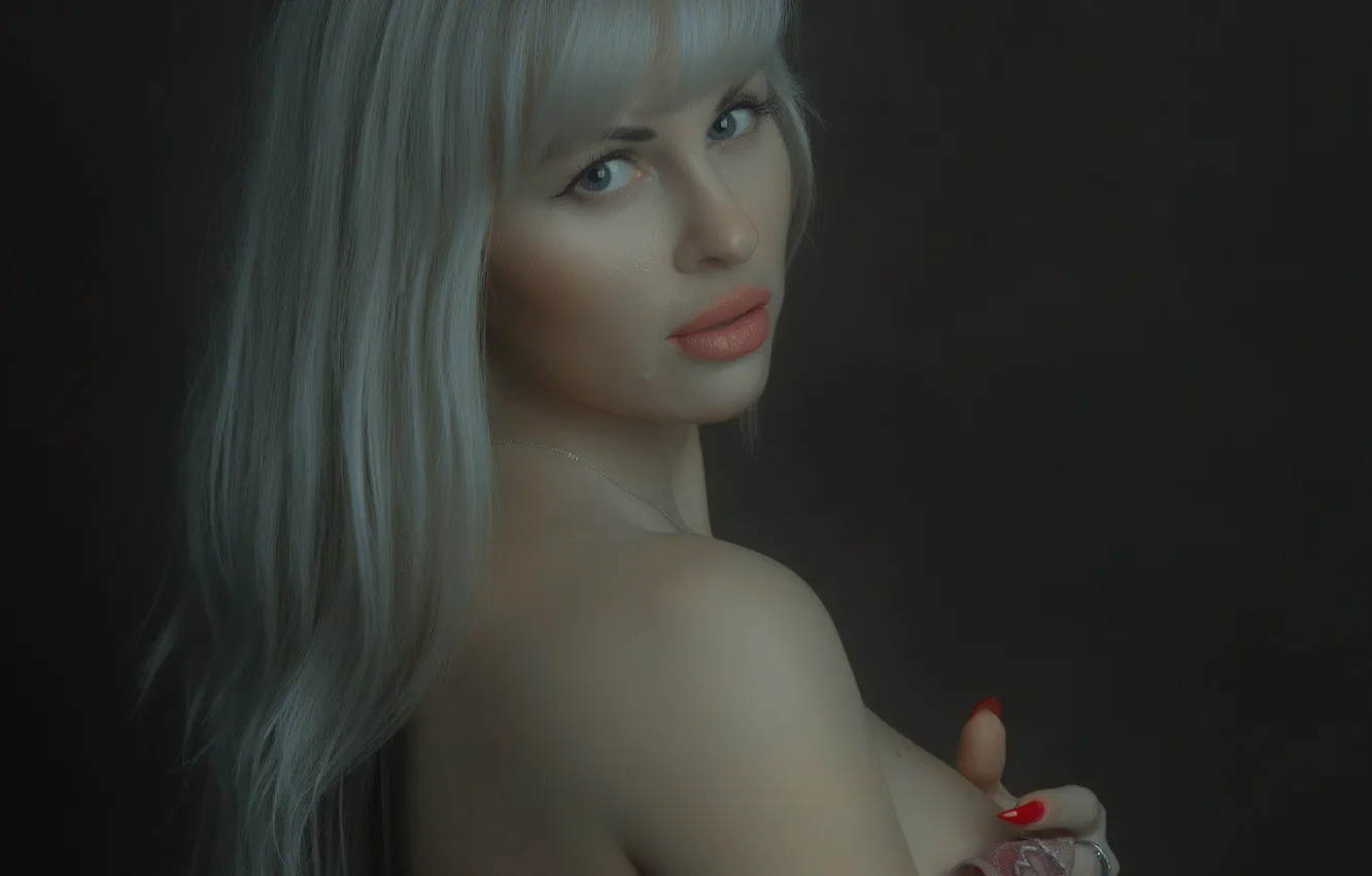 Photo wallpaper model, Anna, Vadim Aksenov