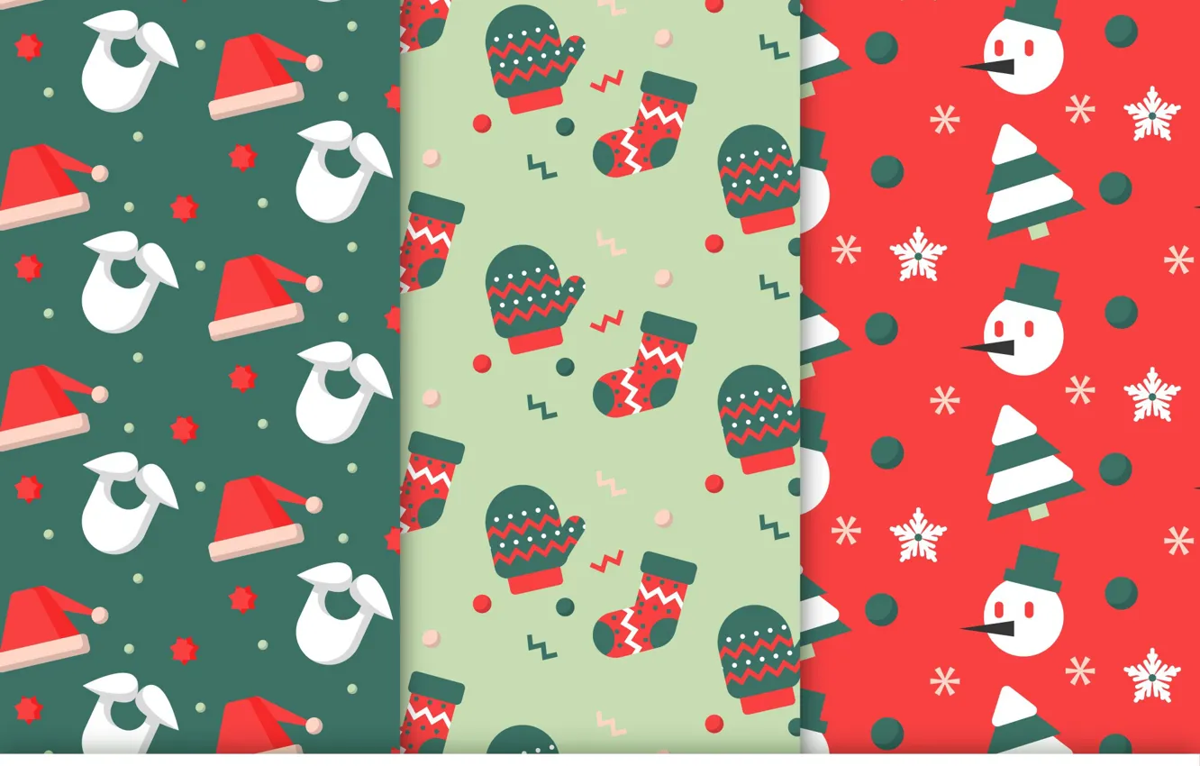 Photo wallpaper background, texture, christmas, pattern
