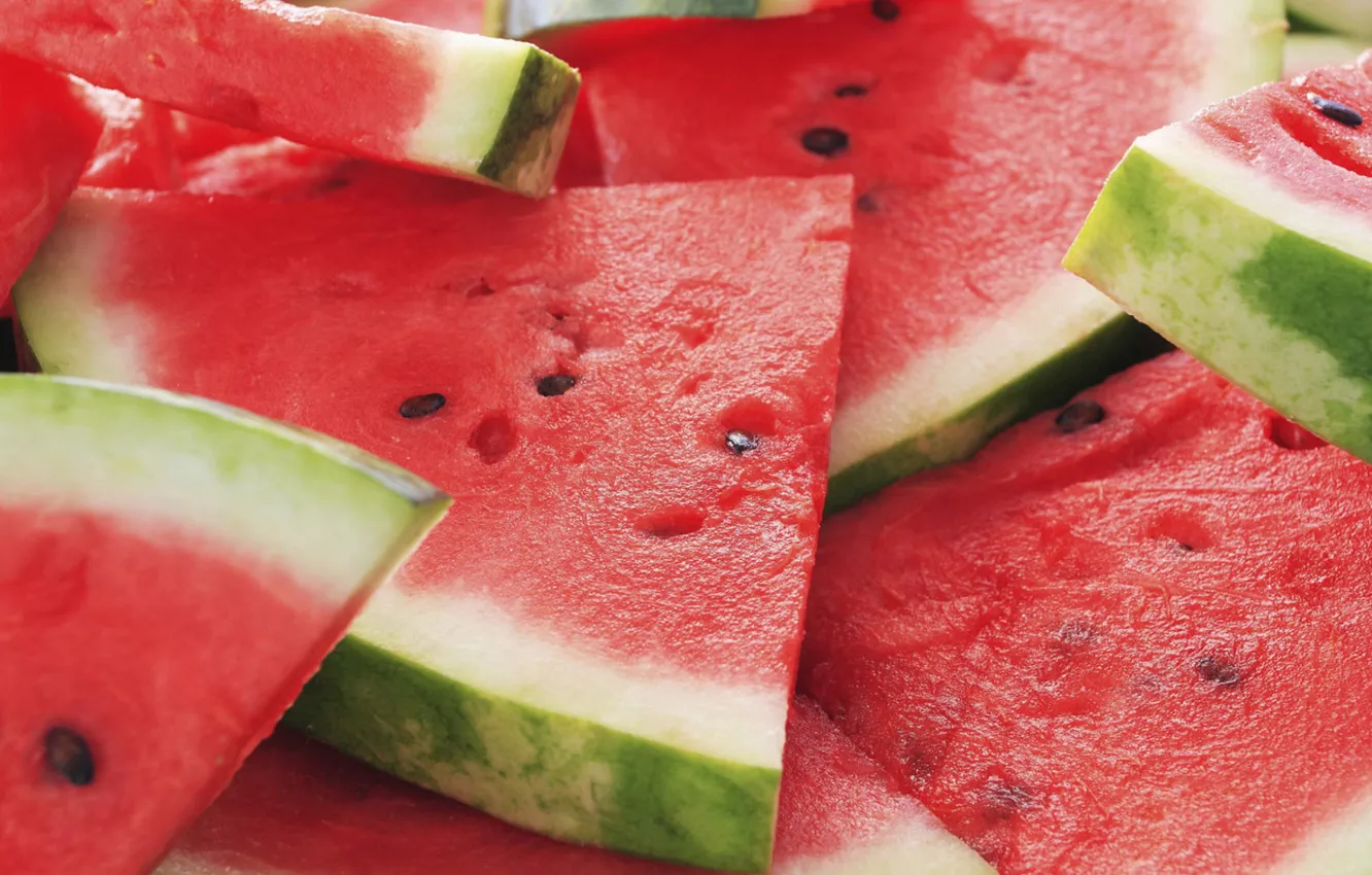 Photo wallpaper Summer, Watermelon, Berry, Fruit