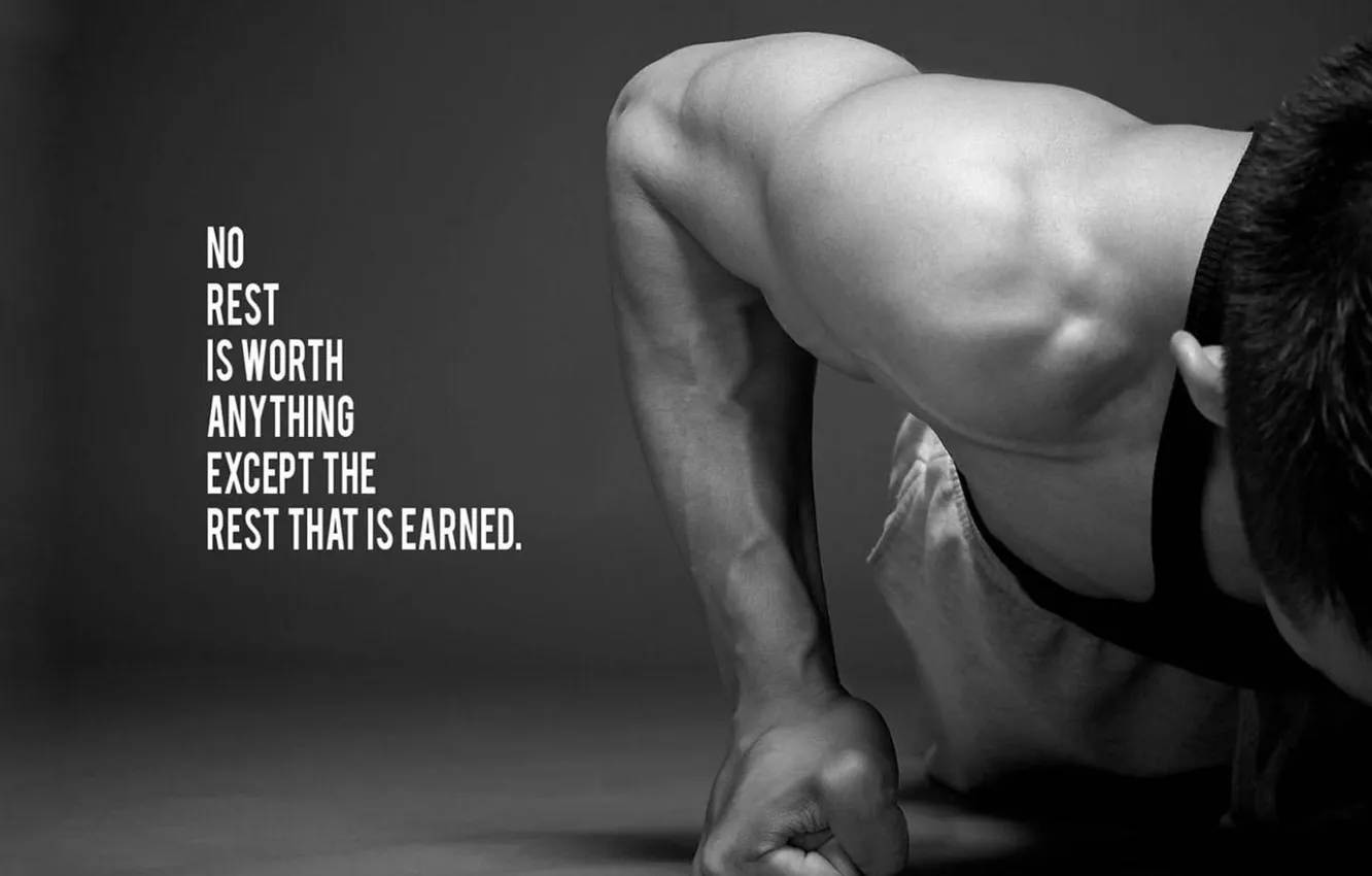 Photo wallpaper power, hands, the phrase