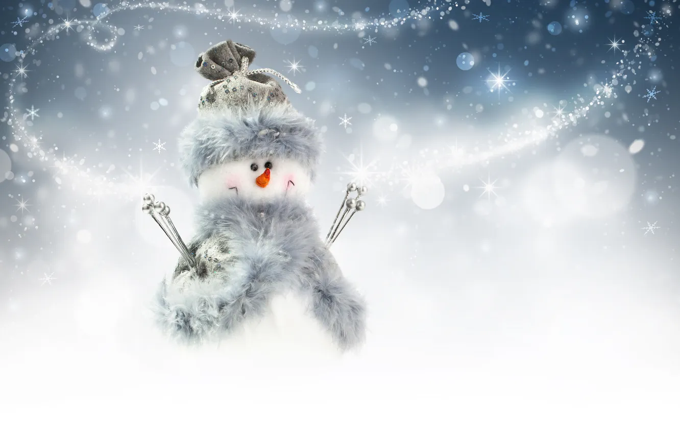 Photo wallpaper winter, snow, trees, landscape, mountains, nature, new year, home