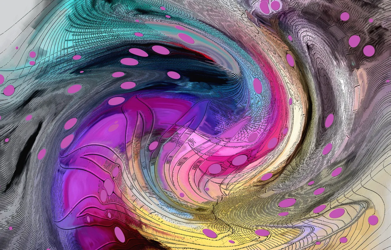 Photo wallpaper pattern, color, blur