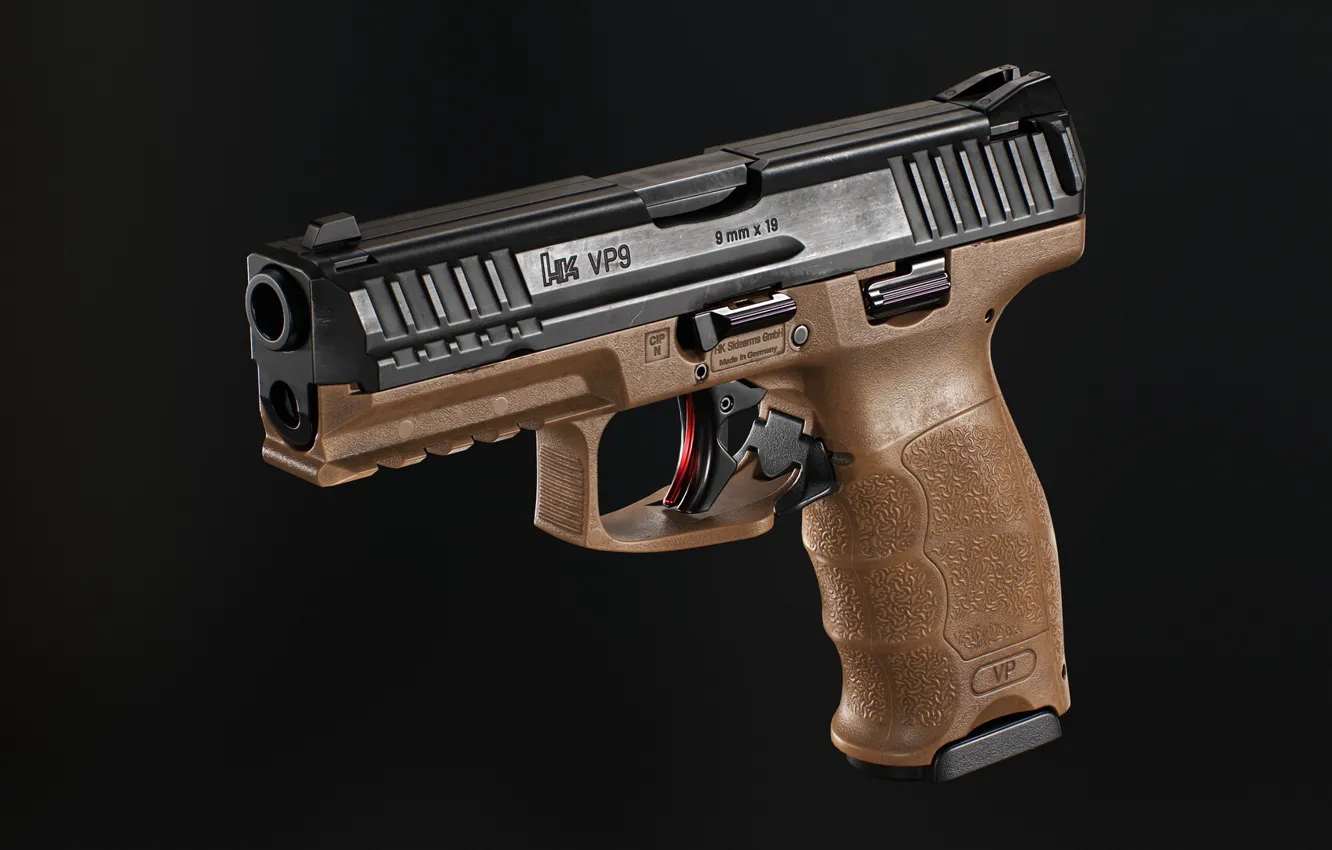 Photo wallpaper Germany, self-loading pistol, Heckler & Koch VP9