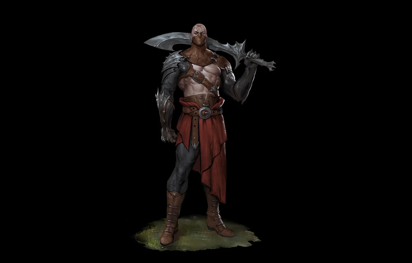 Photo wallpaper sword, fantasy, style, art, background, blade, Illustration, Minimalism