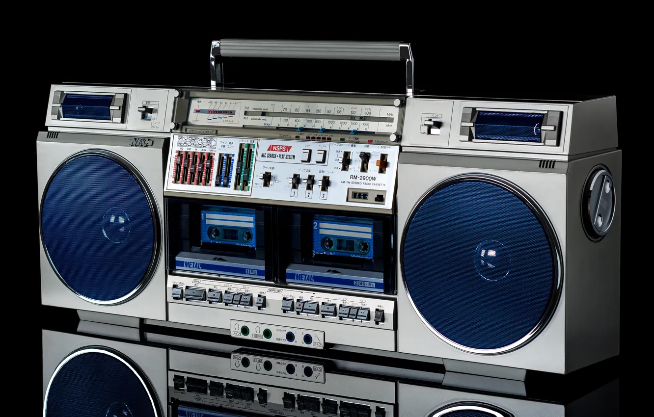 Photo wallpaper boombox, Game, RM-2900W, NEC