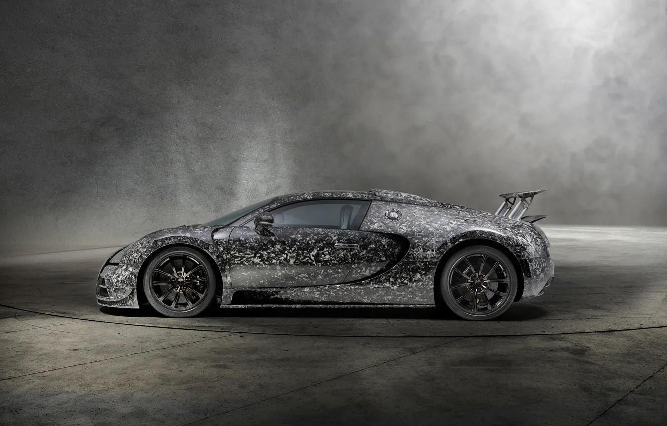 Photo wallpaper Bugatti, Veyron, side view, 2018, Mansory, Vivere Diamond Edition
