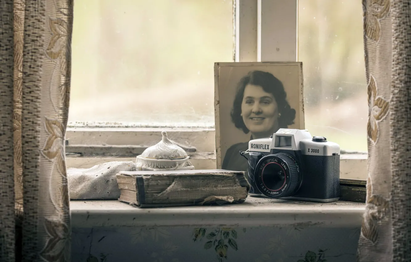 Photo wallpaper macro, background, camera