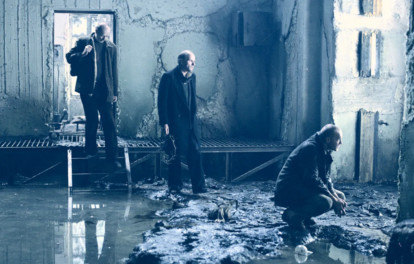 Photo wallpaper Stalker, Professor, writer, zone, film Russian, Tarkowski