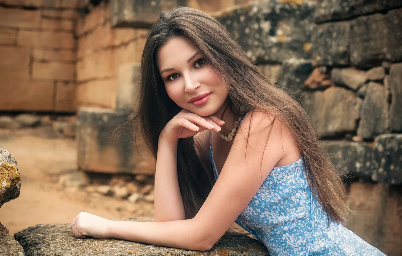 Photo wallpaper pose, look, girl, Elizaveta, sweetheart