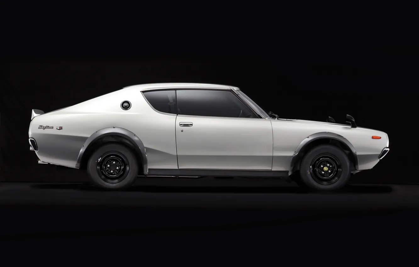 Photo wallpaper Nissan, Skyline, side view, 2000GT-R, Nissan Skyline 2000 GT-R