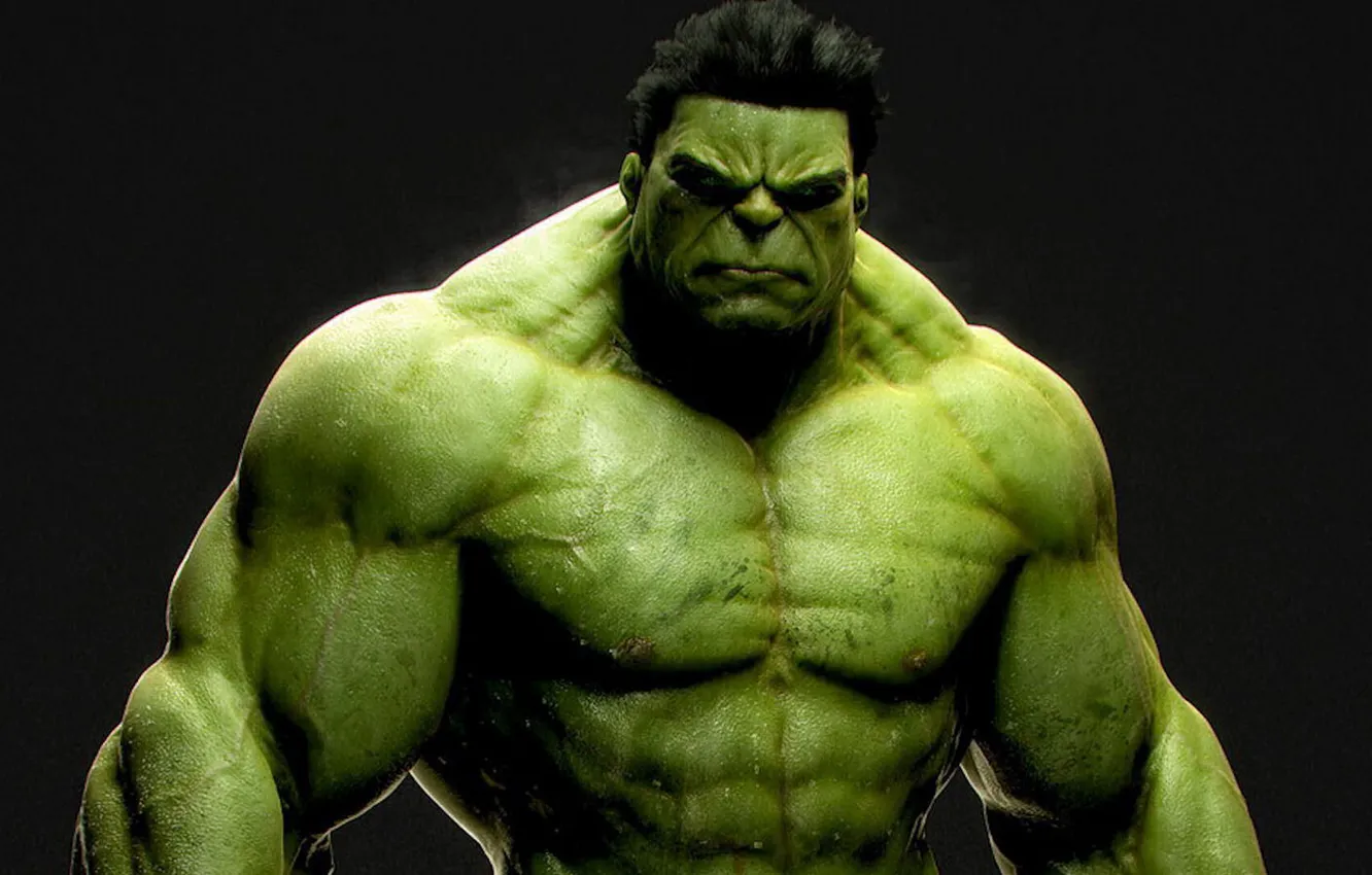 Photo wallpaper green, evil, Hulk, Jock, Hulk, incredible