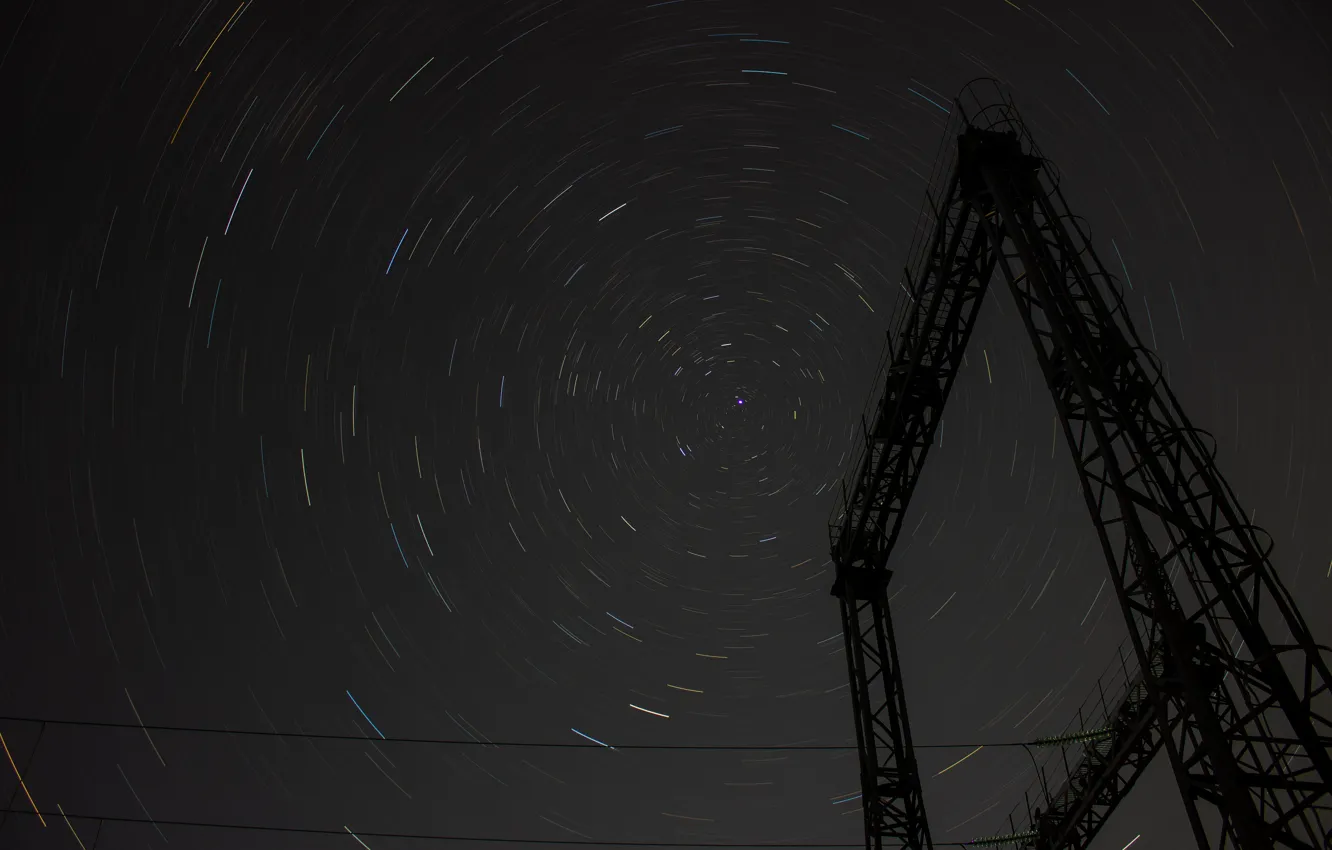 Photo wallpaper the sky, stars, the portal