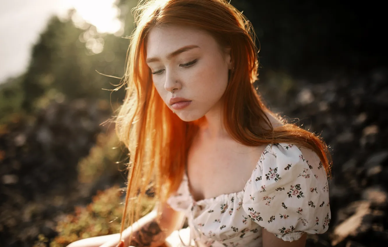 Photo wallpaper model, cute, person