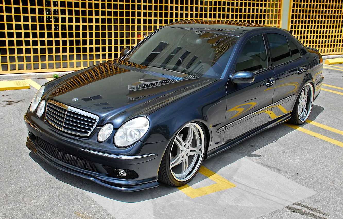 Photo wallpaper E-Class, Mercedes Benz, AMG, E 5.5