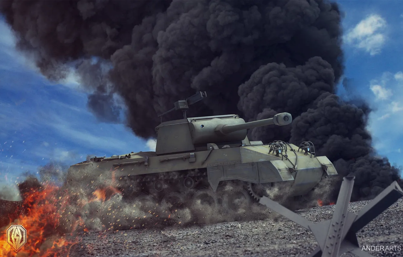 Photo wallpaper tank, USA, USA, WoT, tank, World of Tanks, tanks, World Of Tanks