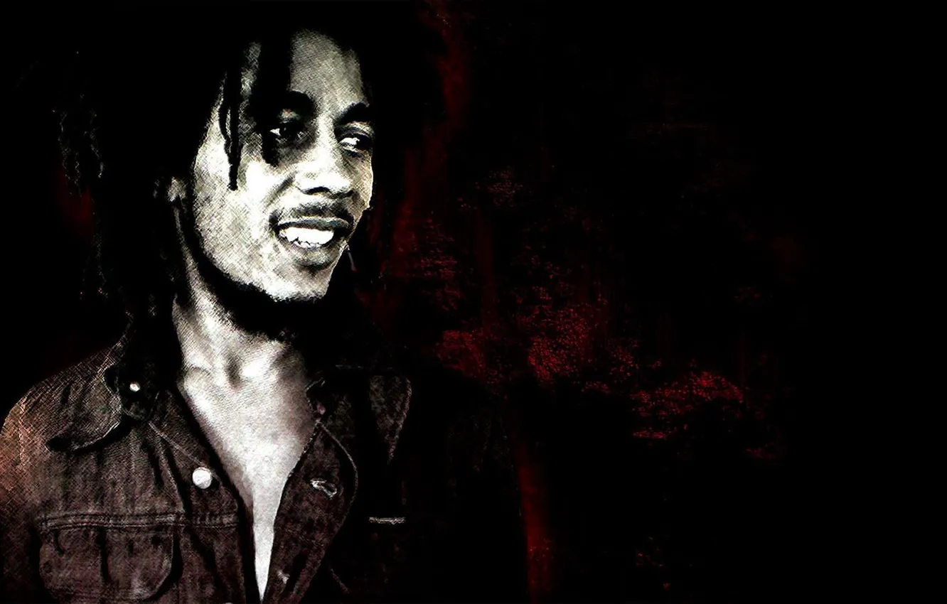 Photo wallpaper Bob Marley, rasta, reggae, The Legend, Robert Nesta Marley