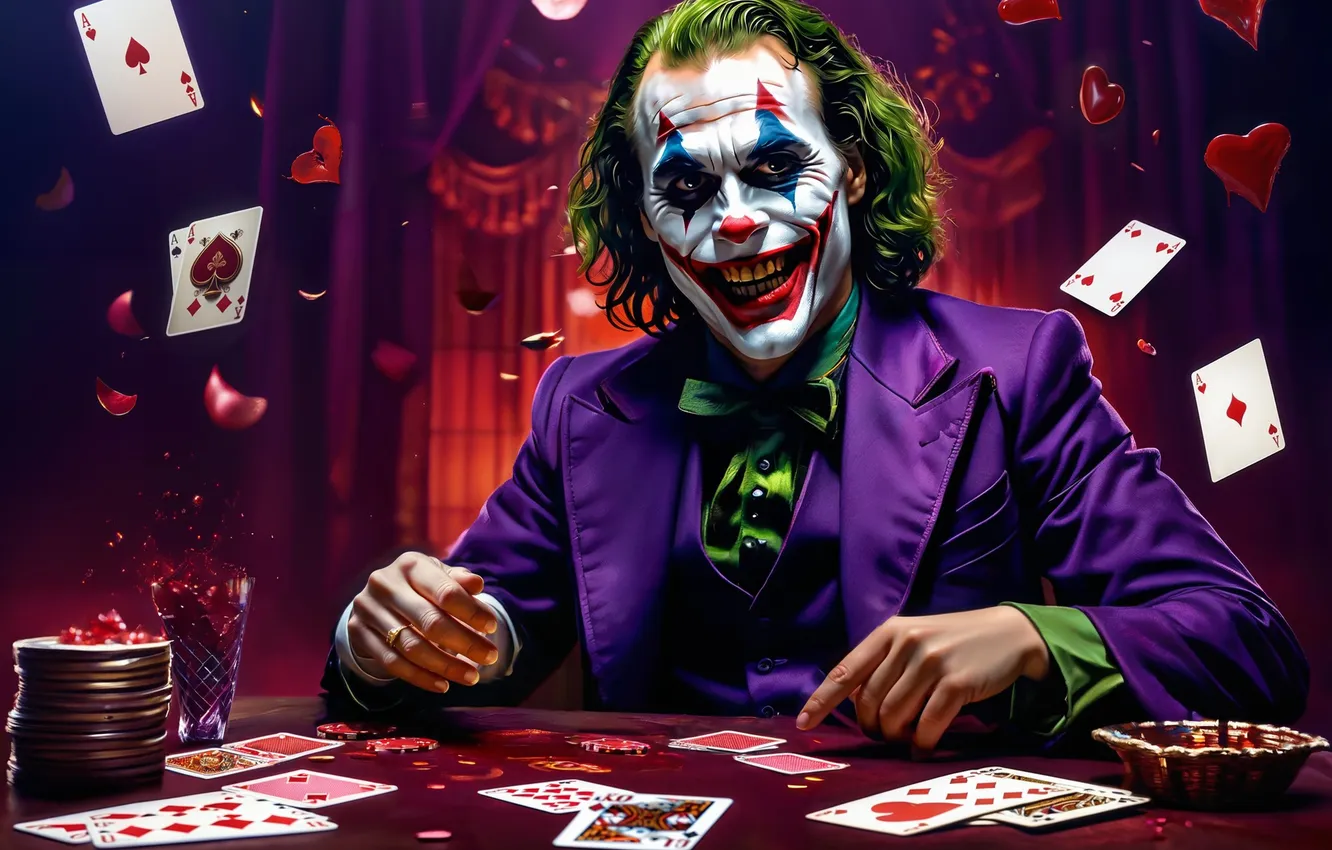 Photo wallpaper Joker, the film, clown