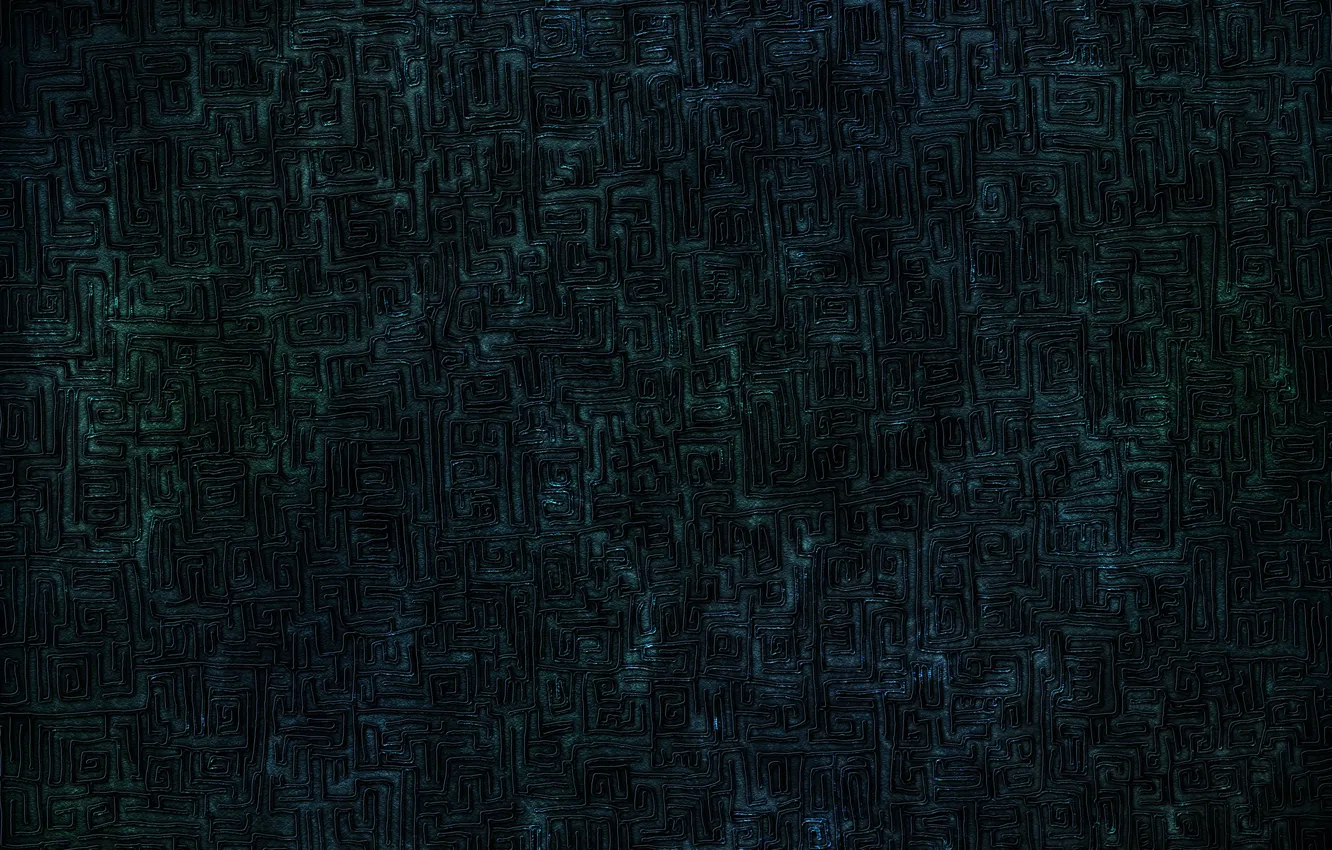 Photo wallpaper dark, maze, veins